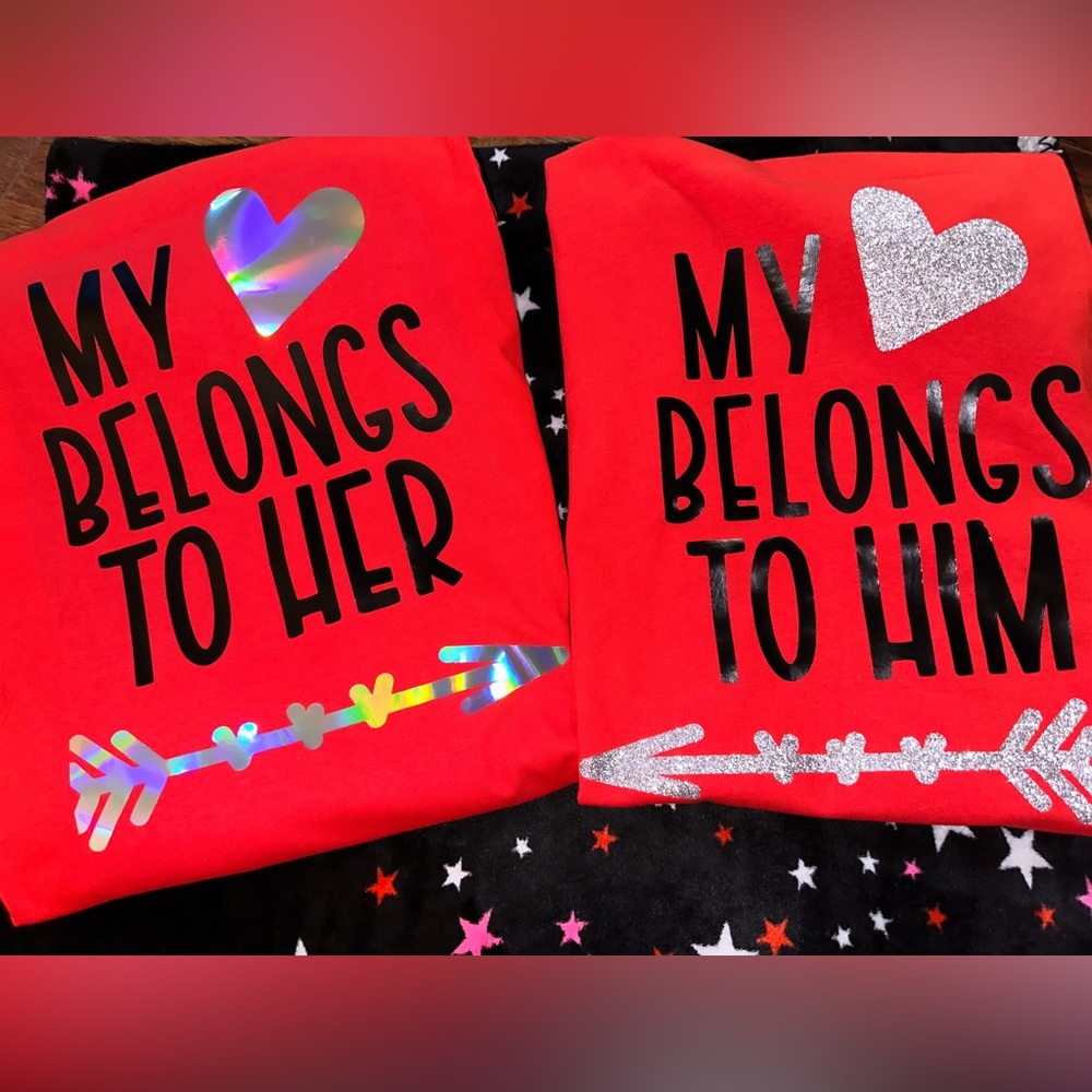 Couples Custom tshirt